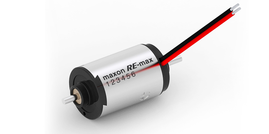 RE-max 13 Ø13 mm, 貴金属ブラシ, 0.75 Watt, リード線仕様