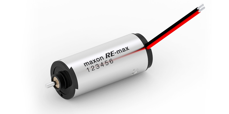 RE-max 13 Ø13 mm, 貴金属ブラシ, CLL, 2.5 Watt, リード線仕様